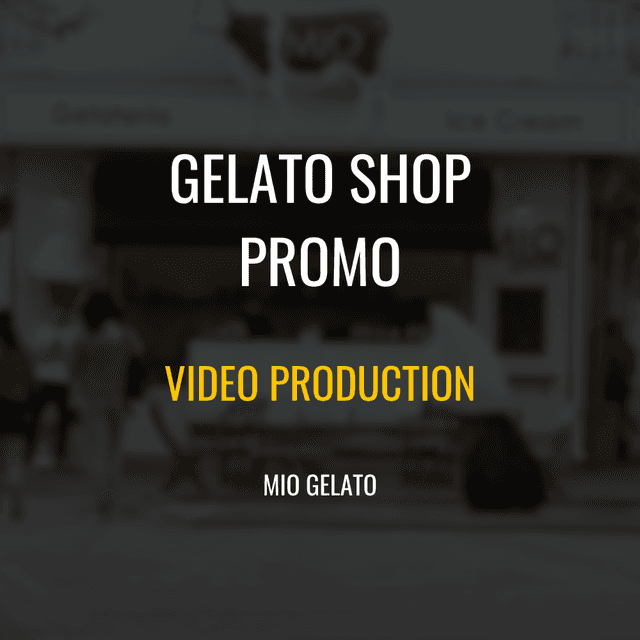 MIO Gelato – Gelato shop promo - this is meta description