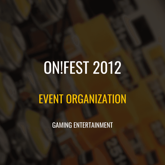 Gaming Entertainment – On!Fest 2012 aftermovie - this is meta description